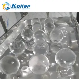 Koller-máquina de hielo de bloques transparentes TB10, fabricante de esféricos de hielo puro, transparente
