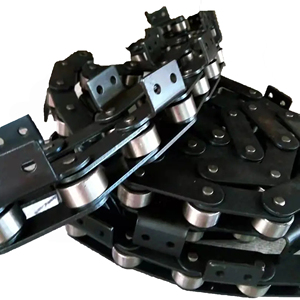 मैटेक चेन इंडस्ट्रियल ट्रांसमिशन चेन अटैचमेंट के साथ डबल पिच कन्वेयर रोलर चेन - Product Image 4