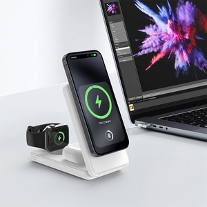 Vente d'usine Qi2 – <span class=keywords><strong>Batterie</strong></span> externe magnétique sans fil pliable 3-en-<span class=keywords><strong>1</strong></span> de 10000 mAh haute capacité avec support - Product Image 6