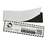 Autocollant d'étiquette d'étiquette d'aimant de réfrigérateur NFC RFID pour appareils intelligents codés 13.56MHz