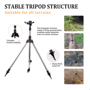 Sistema de Riego para Invernadero, Soporte Telescópico Triangular para Agricultura - Product Image 4
