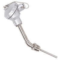 WZP230 Sensor de temperatura de grado alimenticio médico RTD PT100 Termopozo de acero inoxidable Medición de temperatura precisa OEM ODM