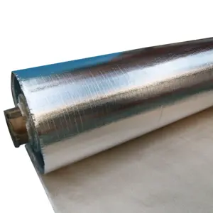 aluminum foil silicate ceramic fibre cloth with steel wire engine gas vent insulation