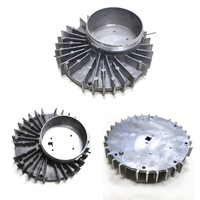 Radiateur en aluminium moulé sous pression usiné CNC OEM, vente en gros, pour composants de lampes LED