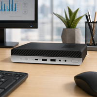 Mini PC de bureau Barebone EliteDesk 800 G3 7ème génération, état impeccable, sans rayures, testé, fonctionnel