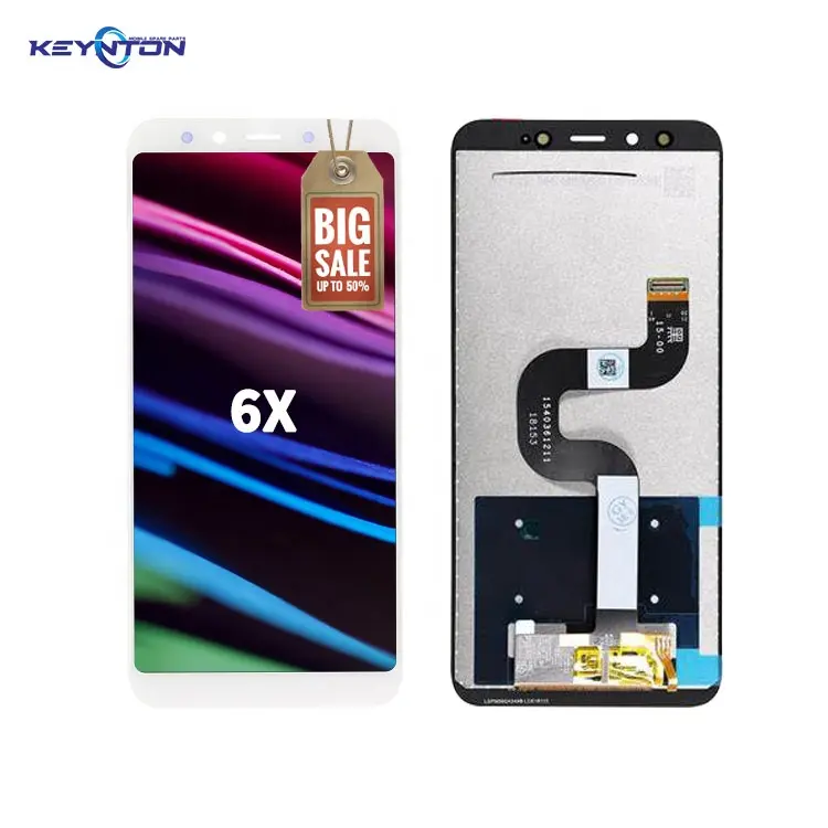 Original mobile lcd screen For Xiaomi Mi A2 Lcd Display Touch Screen Digitizer Assembly For Xiaomi MI A2 MI 6X