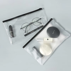 Tùy chỉnh in logo EVA rõ ràng Dây Kéo Túi trượt Zip khóa t Áo sơ mi đồ lót túi may mặc mờ mờ quần áo đóng gói túi nhựa - Product Image 5