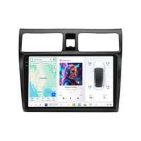 DUDUAUTO para Suzuki Swift 2003-2010, Sistema Multimedia Android Modificado para Auto, Navegación Bluetooth, Carplay, Pantalla de Visión Trasera