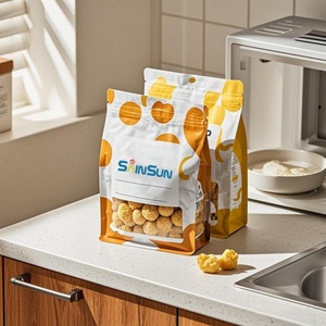 Bolsas de Embalaje de Plástico al por Mayor con Cierre Ziplock y Logotipo Personalizado, Bolsas de Mylar para Snacks a Prueba de Olores, Impresas en Papel de Aluminio - Product Image 5