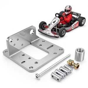 Brazo de Dirección Personalizado para Go Kart, Mecanizado CNC, Aleación de Aluminio, Fresado de Cinco Ejes, Componente de Control para Carreras - Product Image 3