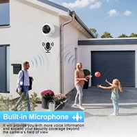 Cámara de Seguridad CCTV 4COVR 8Mp con Sensor Sony, PoE, Detección Facial por IA, Visión Nocturna, Audio, para Hogar y Comercios