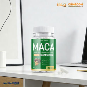 Extracto de Raíz de Maca y Ginseng Dismok de Alta Calidad OEM, 60 Cápsulas, Píldoras de Maca para Adultos, Mejora de la Energía, Equilibrio Hormonal - Product Image 4