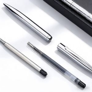 Promote Luxury Metal Ballpoint <b>Pens</b> Wholesale Embossed Gel <b>Pen</b> Slim Signature <b>Pens</b> with Custom logo Suitable for Corporate Gifts - Product Image 5