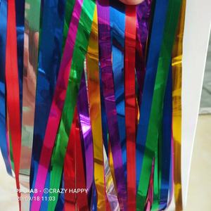 <span class=keywords><strong>Tende</strong></span> lamina <span class=keywords><strong>arcobaleno</strong></span> con frangia metallica Shimmer <span class=keywords><strong>tende</strong></span> per il compleanno di Halloween matrimonio decorazioni per feste di natale - Product Image 1