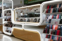 Kiosque de téléphone portable étui de téléphone portable compteur de vitrine en verre kiosque d'accessoires mobiles