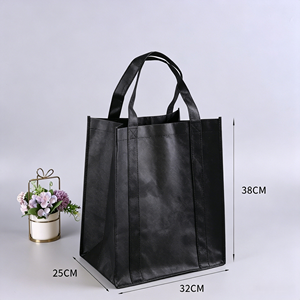 Custom Sample Design Non-woven <b>Handbag</b> Large Capacity 3D Thick Bag For Advertising Promotion & Business Gift Packaging - Product Image 1