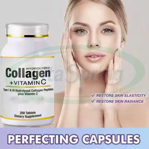 Cápsulas de Colágeno Marino VitaSpring OEM, Suplemento Blanqueador de Piel, Colágeno Congelado 2 en 1, <span class=keywords><strong>Vitamina</strong></span> <span class=keywords><strong>E</strong></span>, <span class=keywords><strong>Vitamina</strong></span> C - Product Image 2