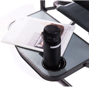 <span class=keywords><strong>Chaise</strong></span> pliante et légère en aluminium, grande toile, facile à transporter, pour enseignants, bureau, personnalisé - Product Image 2