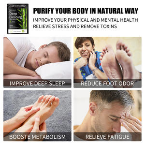 天然ハーブ促進スリーピングディセル毒素疲労を和らげる毒素除去ディープクレンジングフットデトックスパッド足パッチ - Product Image 5