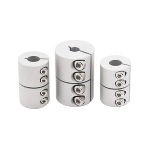 Aluminum Disc Coupling One-Piece Clamping Synchronous Ball Screw <b>Engraving</b> <b>Machine</b> Motor Coupler Nonstandard - Product Image 2