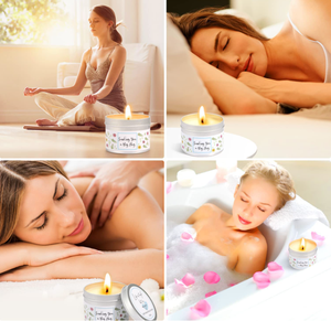 Personalizado sentir <span class=keywords><strong>mejor</strong></span> pronto regalo cesta spa velas perfumadas, regalo de conseguir bien pronto Paquete de regalo - Product Image 5