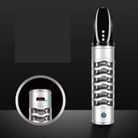 Mini briquet électronique et cendrier de voiture avec chargement USB, étui à cigarettes sans cendres, briquet pour personne paresseuse, sans fumée, sans éjection de cendres