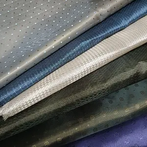 Wholesale Custom Jacquard Fabric Polyester Lining Fabric Bag Lining Logo Handbag Fabric For Clothing