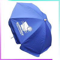 Parasol de plage Ricard personnalisé avec logo imprimé, vente chaude
