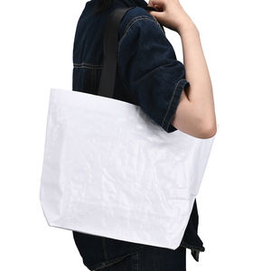 Großhandel individuell bedruckte umwelt freundliche recycelbare Polypropylen-Einkaufstaschen Lebensmittel TNT PP Laminierte PP gewebte Einkaufstaschen - Product Image 3