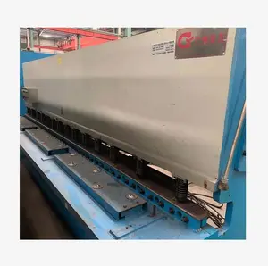 Máquina de corte de placa de aço 4000mm usada, máquina de corte de folha de metal