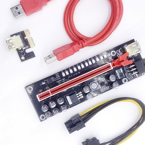 Better 10 Capacitance PCI-E V011-PRO <span class=keywords><strong>Riser</strong></span> ส่วนประกอบอิเล็กทรอนิกส์ปรับปรุงคุณสมบัติที่เหนือกว่า Ver 009S 009C 011 Pro <span class=keywords><strong>PLUS</strong></span> - Product Image 4