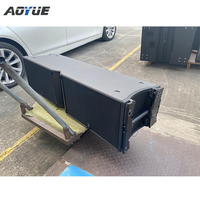 Haut-parleur à réseau de ligne passif professionnel KA-2 double système audio à trois voies de 12 pouces pour grand concert