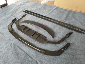 Parachoques delantero de fibra de carbono de alta calidad, faldón lateral, extensión, difusor trasero, alerón trasero para el nuevo <span class=keywords><strong>Lexus</strong></span> LS350 LS550H - Product Image 4