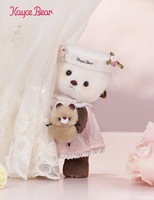 Peluche personnalisée Kayce Bear Afternoon Tea Otter