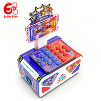 Machine de jeu d'arcade espagnole à monnayeur pour 2 joueurs, jeu de réaction Mecha en métal et fibre de verre, Red Vs Blue PK, vitesse de réaction rapide, pour centre commercial