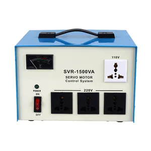 SHGF yüksek doğruluk Ac otomatik voltaj regülatörleri Svc serisi 1500VA 2KVA 3KVA voltaj sabitleyici
