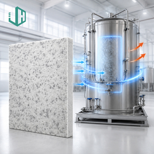 <span class=keywords><strong>Isolation</strong></span> en coton recyclé pour l'industrie, <span class=keywords><strong>isolation</strong></span> en <span class=keywords><strong>mousse</strong></span> de <span class=keywords><strong>polyuréthane</strong></span> pour réservoir de stockage vertical en acier inoxydable - Product Image 1