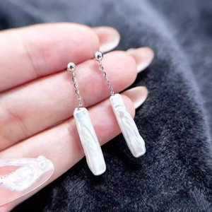 22869 Accesorios de Perlas DIY, Soporte Vacío para Pendientes de Plata S925 con Barra Redonda de 7-13 mm, Anillo de Oreja Dorado/Plateado para Fabricación de Joyas - Product Image 1