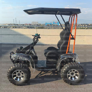 Vélo Électrique Tout-Terrain à Suspension Intégrale, Scooter à 4 Roues, 4 Moteurs 1500W, Tricycle Cargo, Chariot de Golf - Product Image 6