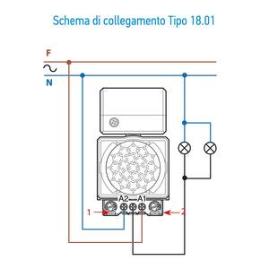 Detector de Movimiento Infrarrojo Sin Contacto Serie 18 IP40 120-230V AC - Product Image 5