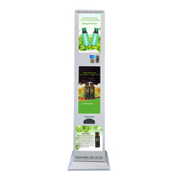 Distributeur automatique VFresh avec écran LED de 18,5 pouces, alimentation par pièces, fonction SDK pour restaurants, intégration cloud en acier inoxydable