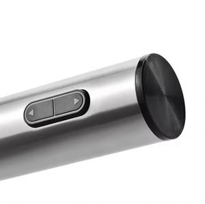 Custom Logo New <b>Battery</b> <b>Operated</b> Automatic Wine Bottle Opener Wireless Corkscrew Stainless Electric Bottle Opener - Product Image 5