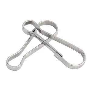 Schnürsenkel-Knöpfer-Clip L-Schlüsselbananaufnahme Craft Findings Diy Metal für Schlüsselanhänger Schlüsselring