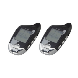 Factory Wholesale Price EASYGUARD EC203 LCD Pager Display 2 Way Car Alarm System with Ultrasonic Sensor <b>Vibration</b> Warning - Product Image 1