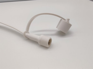 หมุด2ขา3พิน4ขา IP65ขั้วต่อสีขาวกันน้ำชุดสายแบนสำหรับไฟ LED - Product Image 4