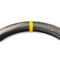 Volant plat personnalisé en cuir et fibre de carbone pour VW Golf 5 MK6/MK7/MK8 Jetta Passat B8 Polo pour GTI Amarok V6 T6 Variant