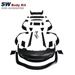 <span class=keywords><strong>ส</strong></span>ำหรับ Porsche Carrera 911 997 08-12ปอนด์ชุดปรับปรุง<span class=keywords><strong>ส</strong></span>ไตล์ตัวถังกว้างใหม่ไฟเบอร์กลาสกันชนกระจายแ<span class=keywords><strong>ส</strong></span>งบังโคลนกระโปรงข้าง - Product Image 1