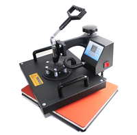 RC-HP1501 29*38CM Combo 15 en 1 T Shirt Tasse Boule Impression Sublimation de la chaleur Transfert Presse à chaud Machine