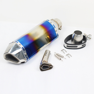 Venta al por mayor 51mm silenciador Motocicleta <span class=keywords><strong>Yoshimura</strong></span> Escape R77 Tubo de Escape Modificar DB Killer Color Azul Silenciador - Product Image 6