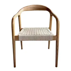 天然豪华木制批发产品餐椅实木椅子客厅家具酒店椅